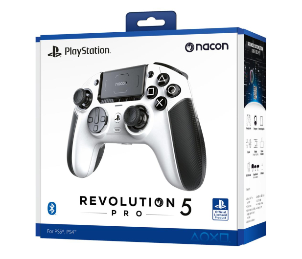 Nacon Pad REVOLUTION 5 PRO PS5/PS4 - biały PS5RP5WUK - 1194610 - zdjęcie 6